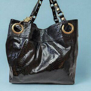 Steven by Steve Madden ‘Candy Coated’ Snake Embossed Tote
